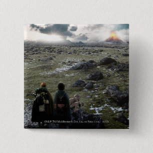 Chapa Cuadrada FRODO™ y Samwise Standing