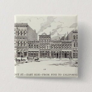 Chapa Cuadrada Front East side Pine y California