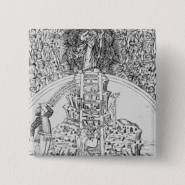 Chapa Cuadrada Frontispiece a "IL Monte Sancto di Dio", 1477 (Anverso)