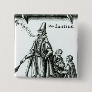 Chapa Cuadrada Frontispiece de 'Pedantius