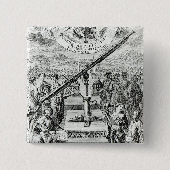 Chapa Cuadrada Frontispiece 'Oculus Artificialis (Anverso)