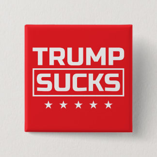 Chapa Cuadrada Fuente blanca Trump apesta
