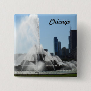 Chapa Cuadrada Fuente de Buckingham - Chicago
