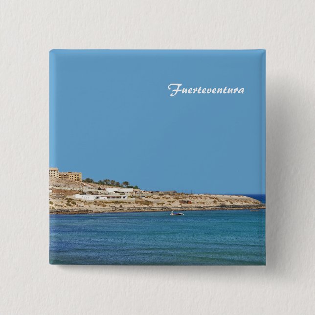 Chapa Cuadrada Fuerteventura (Anverso)