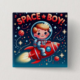 Chapa Cuadrada Fun kid's badge