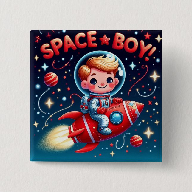 Chapa Cuadrada Fun kid's badge (Anverso)