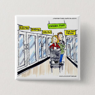 Chapa Cuadrada Funny sección de alimentos congelada de Walrus