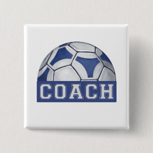 Chapa Cuadrada Futbal Coach