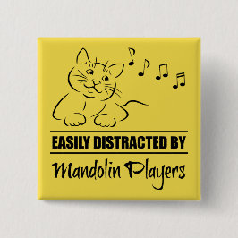 Chapa Cuadrada Futbolistas del Mandolin distran fácilmente a un g