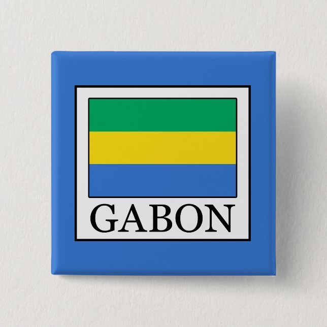Chapa Cuadrada Gabón (Anverso)