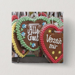 Chapa Cuadrada Galletas de jengibre decorativas