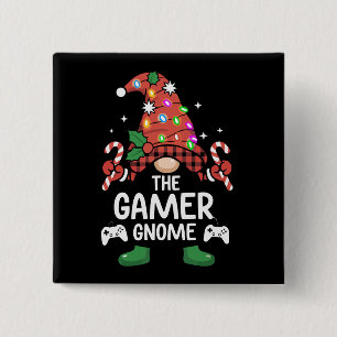 Chapa Cuadrada Gamer Gnome Buffalo Cuadros Emparentados Familia N