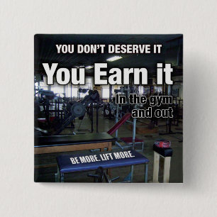 Chapa Cuadrada Ganar: Motivación de entrenamiento