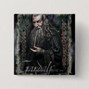 Chapa Cuadrada Gandalf con nombre