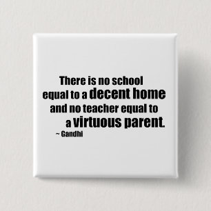 Chapa Cuadrada Gandhi Homeschool