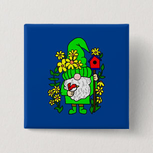 Chapa Cuadrada Garden Gnome 