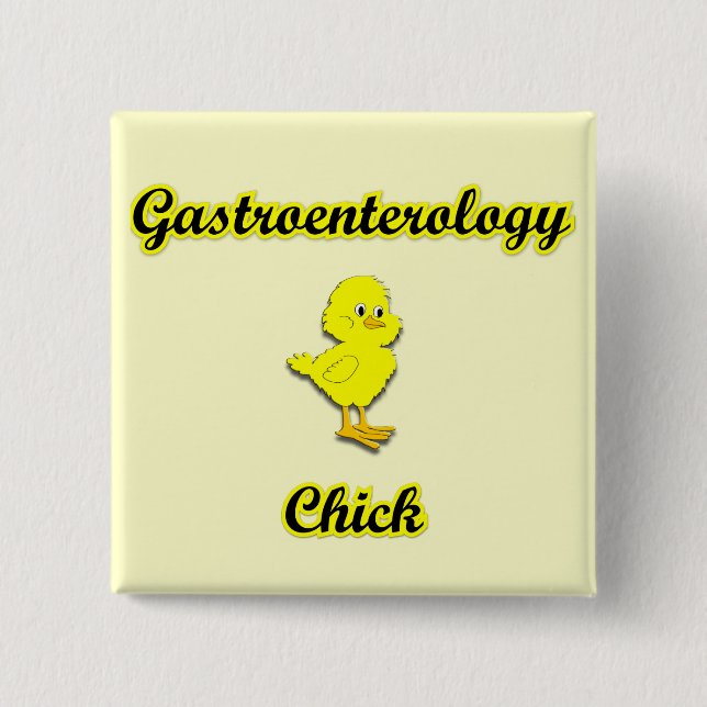 Chapa Cuadrada Gastroenterology Chick (Anverso)