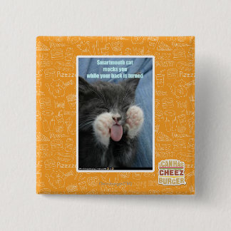 Chapa Cuadrada Gato de Smartmouth