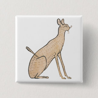 Chapa Cuadrada Gato egipcio
