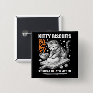 Chapa Cuadrada Gato Kneading Baker Kitty Biscuits Los Amamos