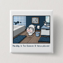 Gato Personalizado gracioso de la insignia del tig