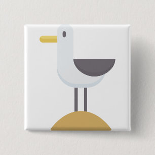 Chapa Cuadrada gaviota