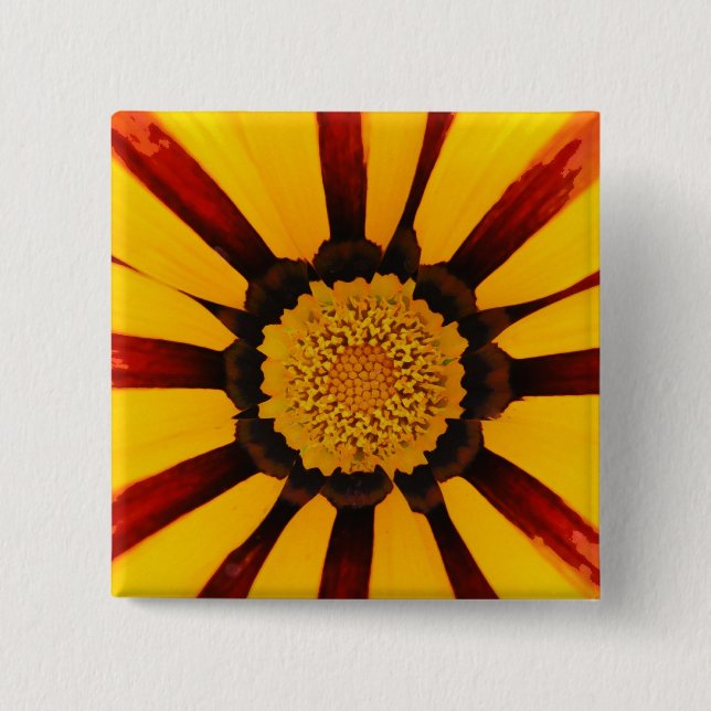 Chapa Cuadrada Gazania (Anverso)