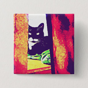 Chapa Cuadrada Gazing Lucy Painting