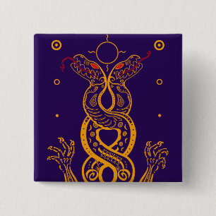 Chapa Cuadrada Gemelos