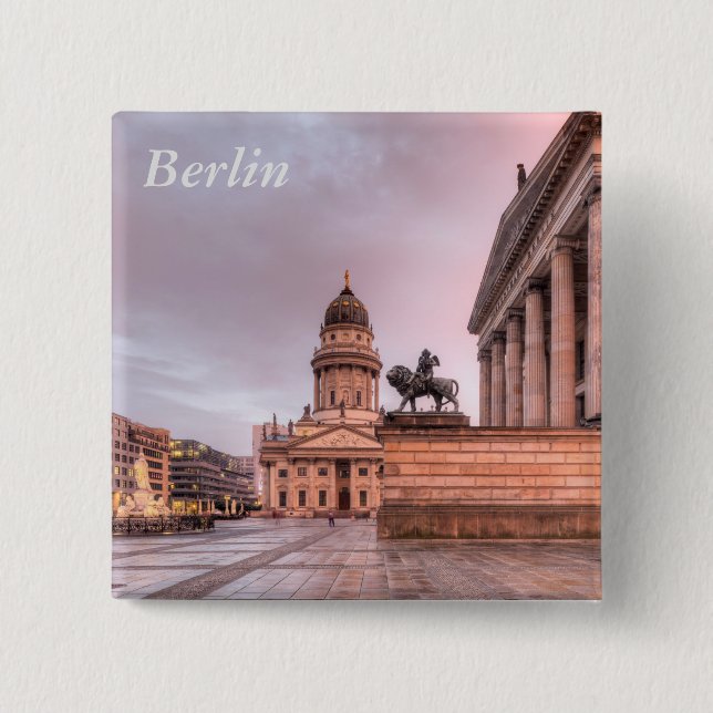 Chapa Cuadrada Gendarmenmarkt Berlín (Anverso)