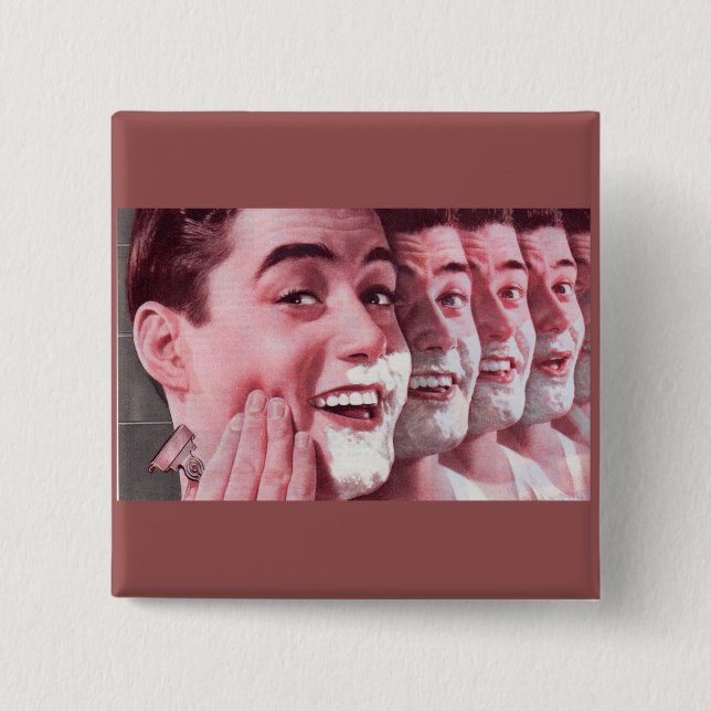 Chapa Cuadrada generaciones de afeitado (Anverso)