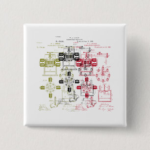 Chapa Cuadrada Generador de Edison