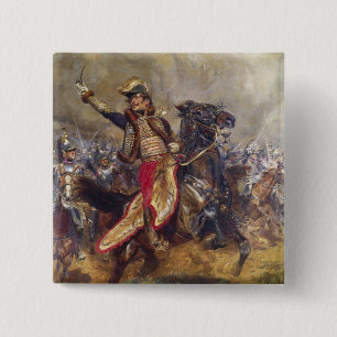 Chapa Cuadrada General Antoine-Charles-Louis Lasalle 1912