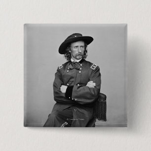 Chapa Cuadrada General George Custer 1