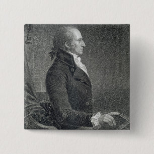 Chapa Cuadrada General James Jackson, grabada por Guillermo A.