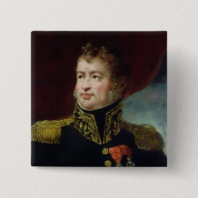 Chapa Cuadrada General José-Leopold Sigisbert Hugo (Anverso)