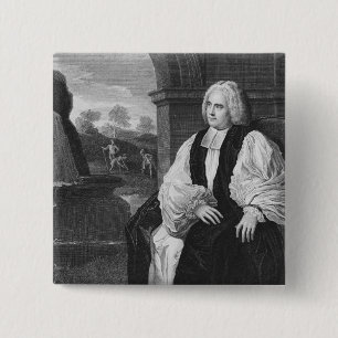 Chapa Cuadrada George Berkeley reverendo adecuado