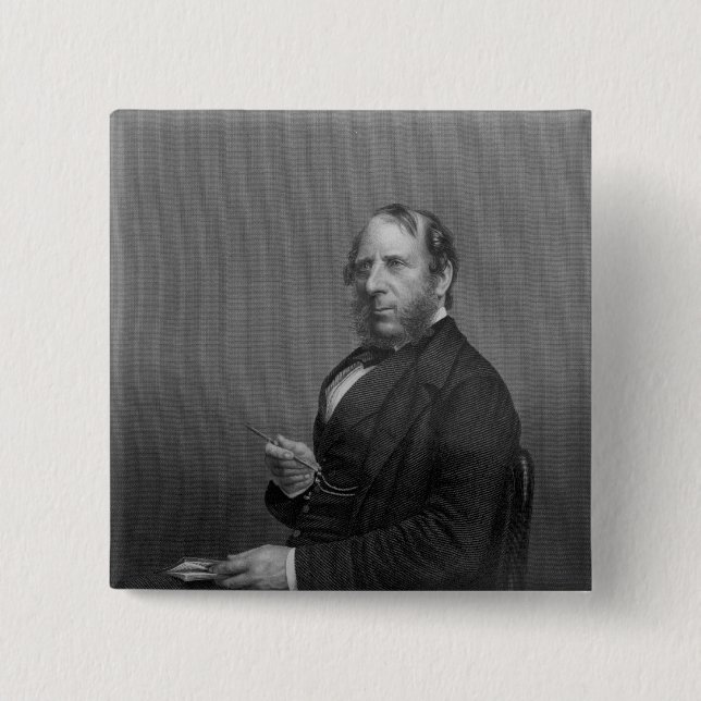 Chapa Cuadrada George Cruikshank Esq (Anverso)