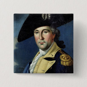Chapa Cuadrada George Washington