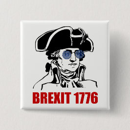 Chapa Cuadrada George Washington Brexit 1776 Gafas de sol de la b