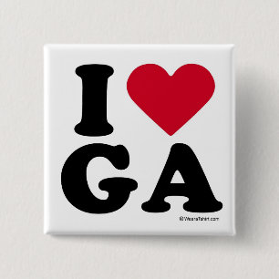 CHAPA CUADRADA GEORGIA - AMOR GA DE I - AMOR GEORGIA DE I