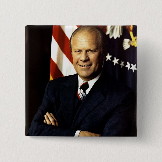 Chapa Cuadrada Gerald Ford (Anverso)