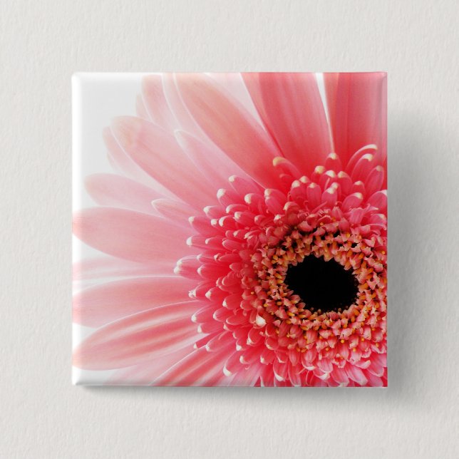 Chapa Cuadrada Gerbera (Anverso)