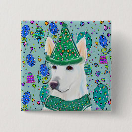 CHAPA CUADRADA GERMAN SHEPHERD