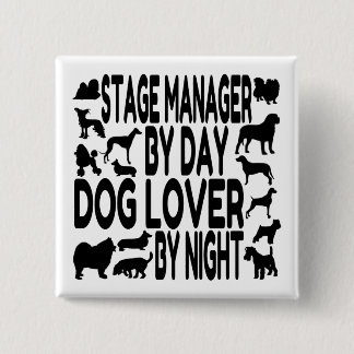 Chapa Cuadrada Gestor de etapas de Dog Lover