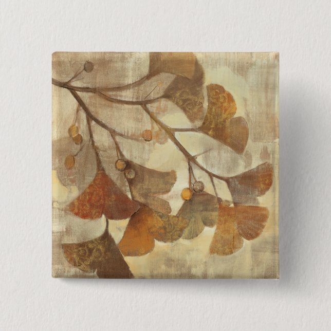 Chapa Cuadrada Gingko (Anverso)