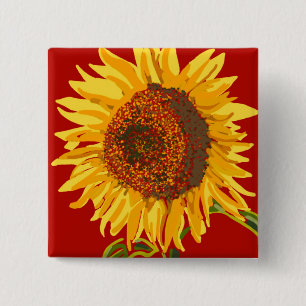 Chapa Cuadrada Girasol