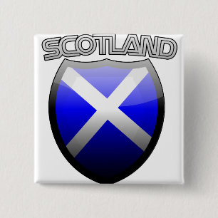 Chapa Cuadrada Glass Retro de Escocia