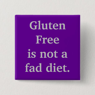 Chapa Cuadrada Gluten Freeis no una dieta de novedad