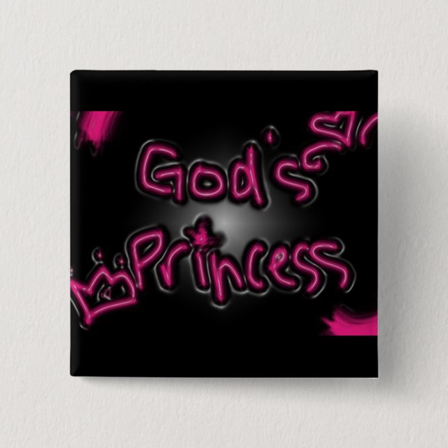 Chapa Cuadrada Gods Princess (Anverso)